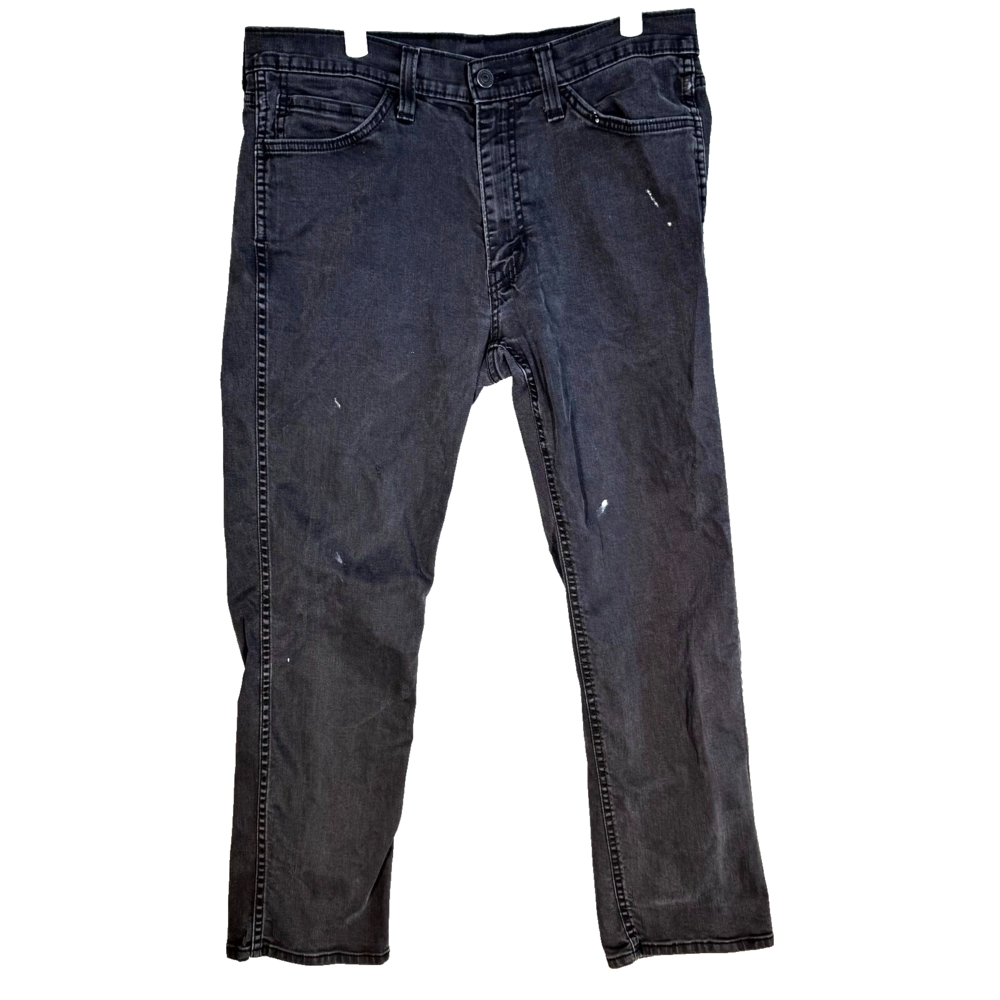 Levi’s 541 Men’s Jeans 34x30 Black Denim Athletic Fit Mid Rise Zip Fly